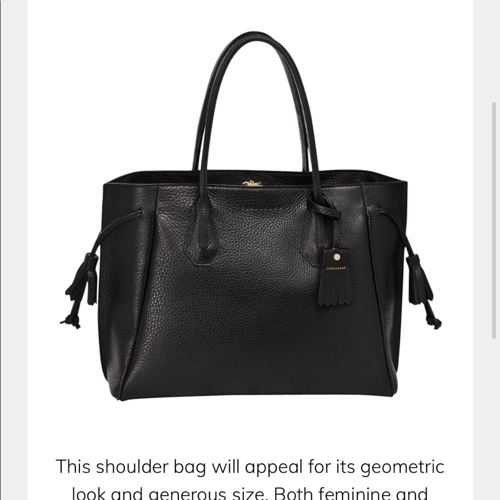 Longchamp Pénélope Leather Tote Bag